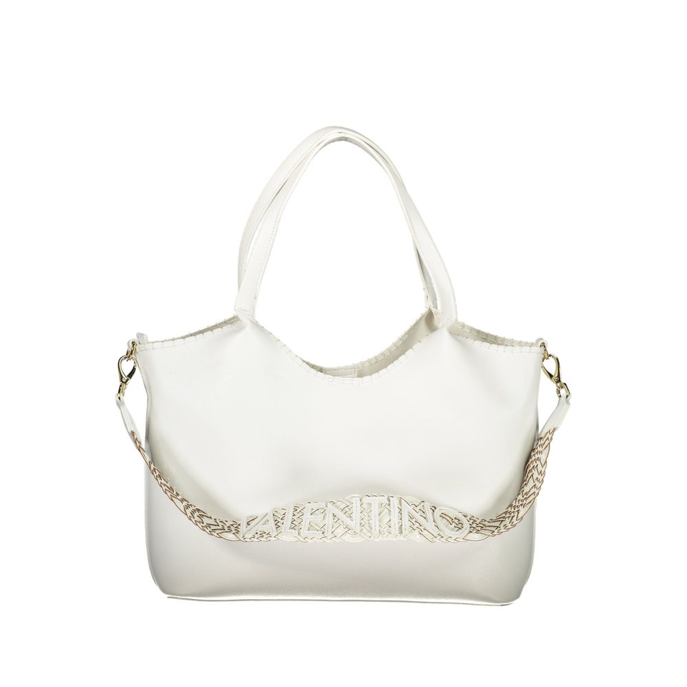 Mario Valentino Bianco Polyurethane Women's Bag