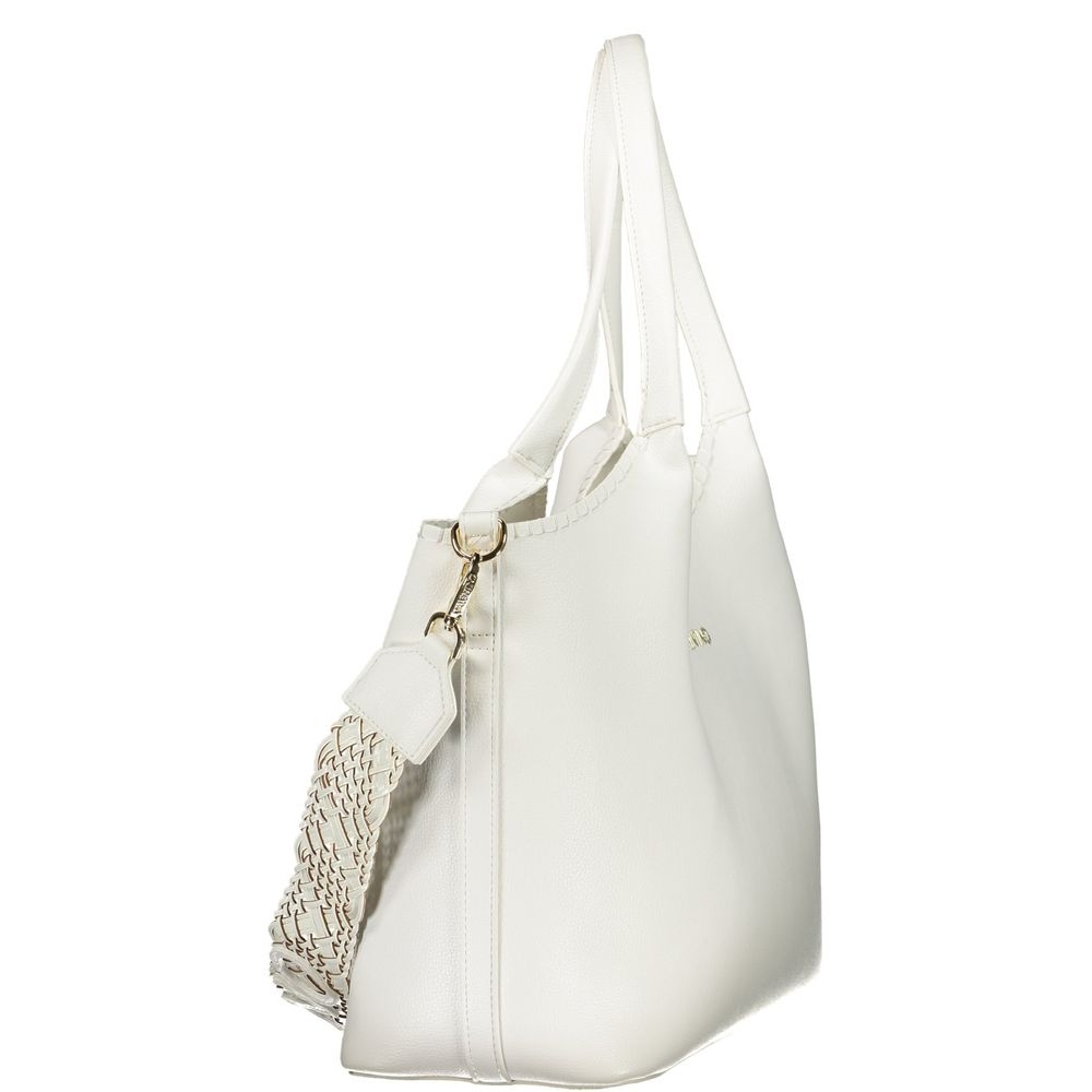Mario Valentino Bianco Polyurethane Women's Bag