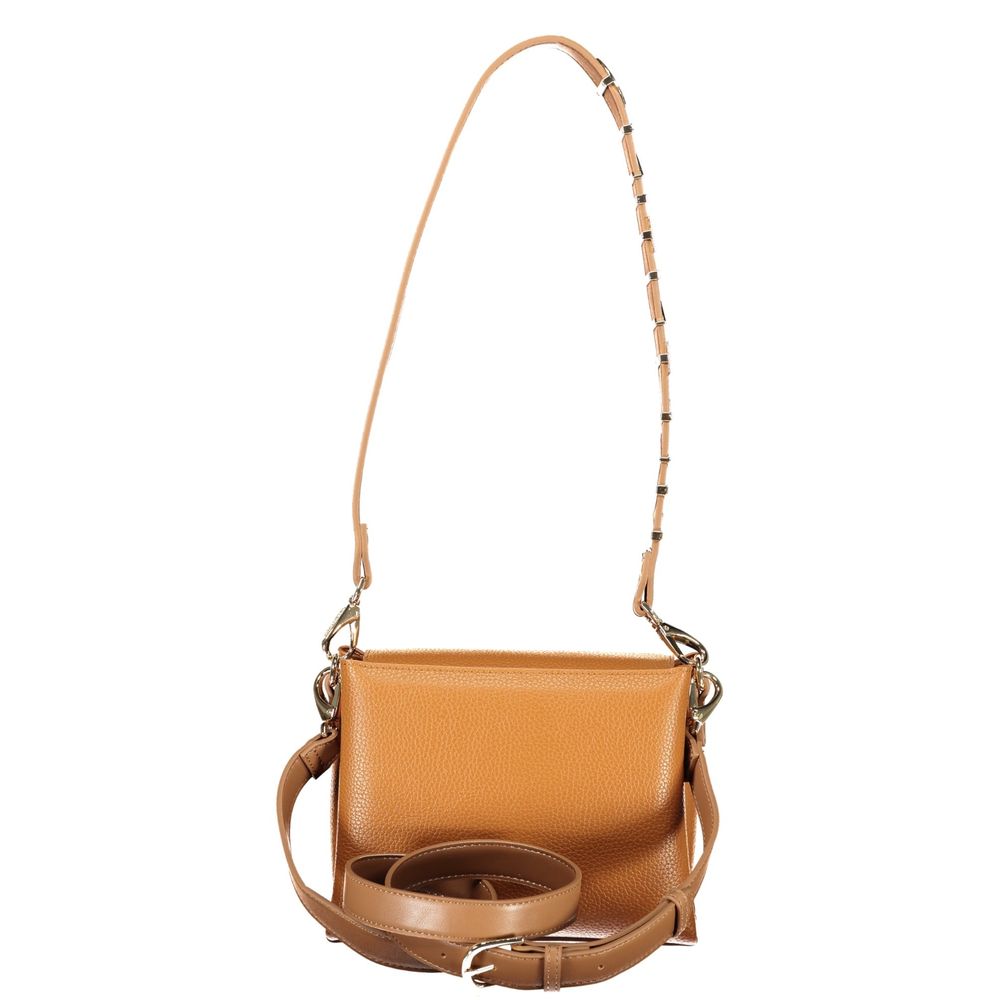Mario Valentino Brown Polyurethane Women's Bag