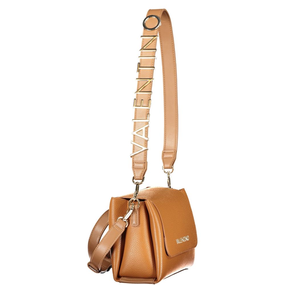 Mario Valentino Brown Polyurethane Women's Bag