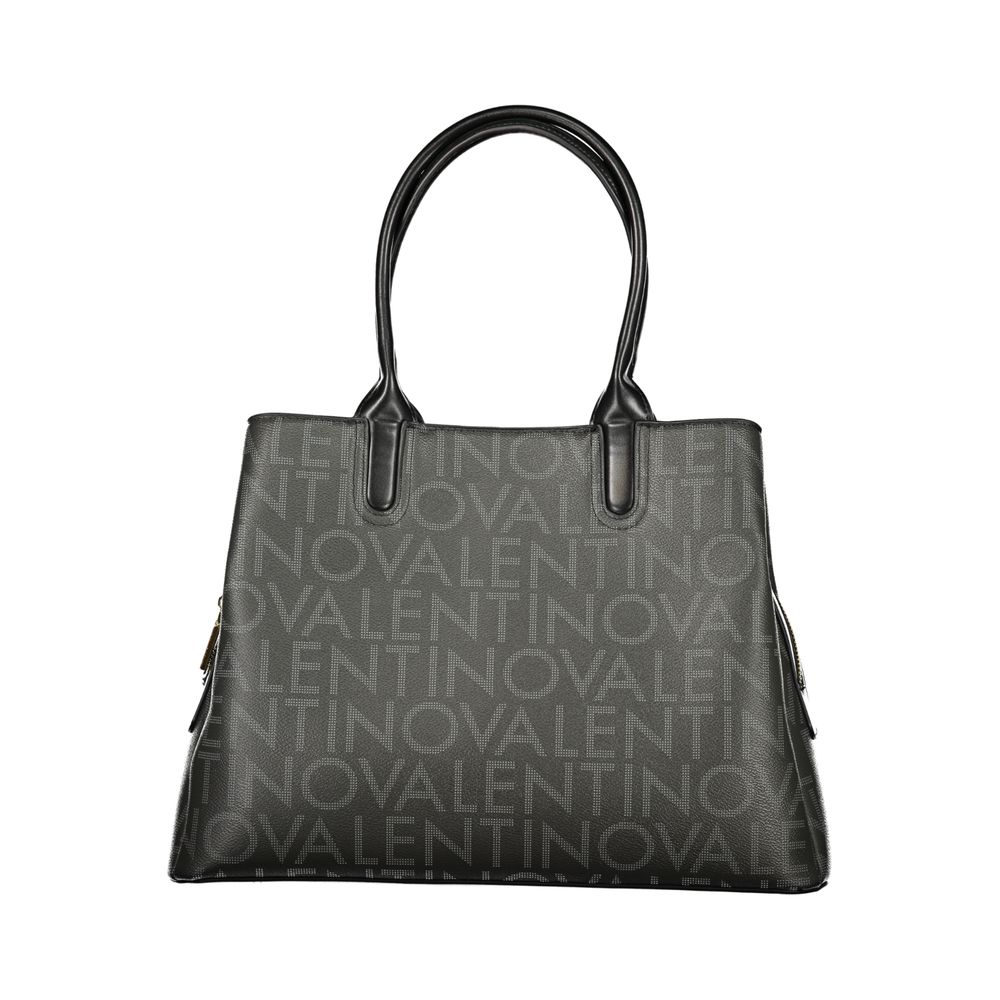 Mario Valentino Black Polyurethane Women's Bag