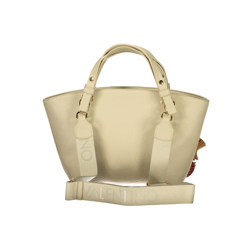 Mario Valentino Beige Polyurethane Women's Bag