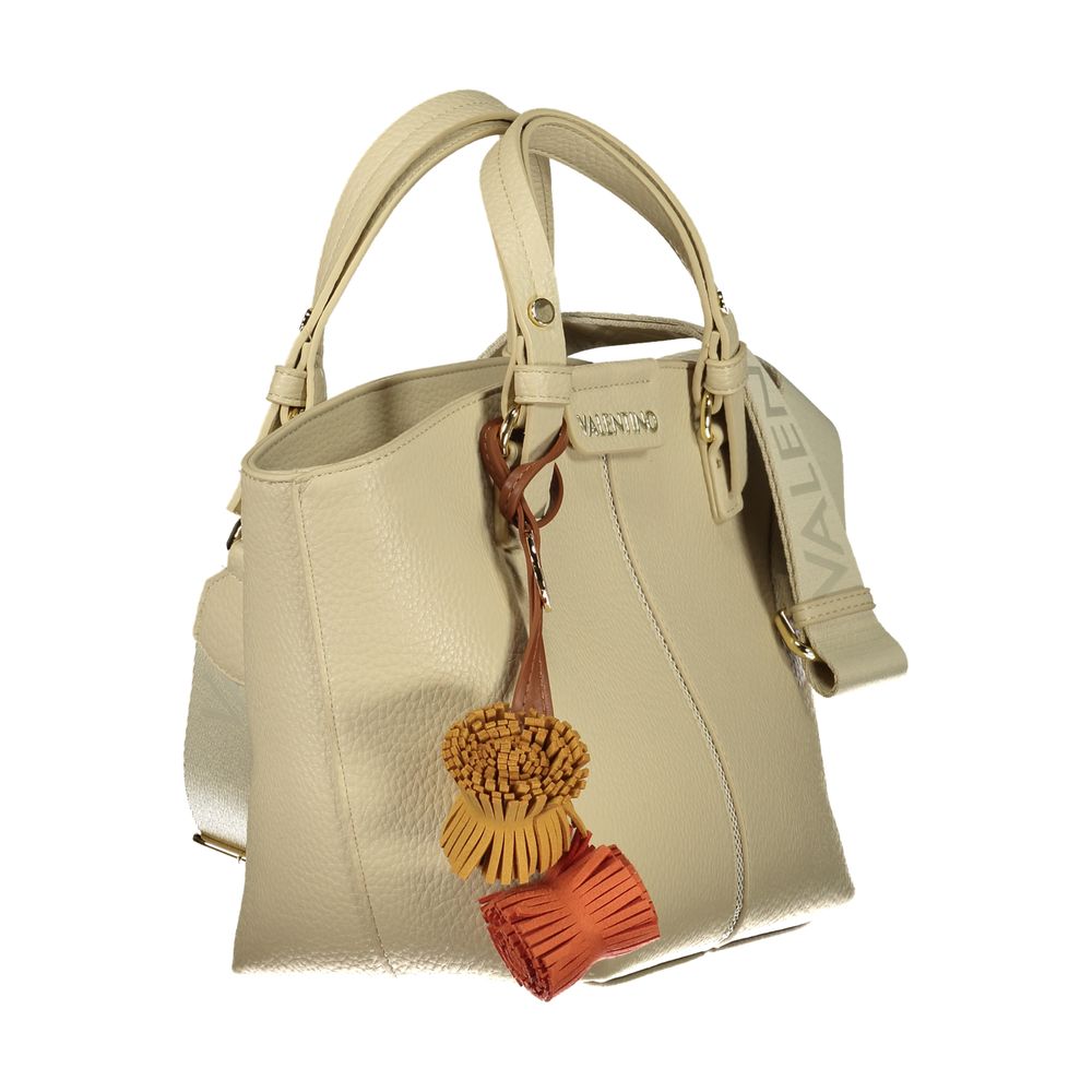 Mario Valentino Beige Polyurethane Women's Bag