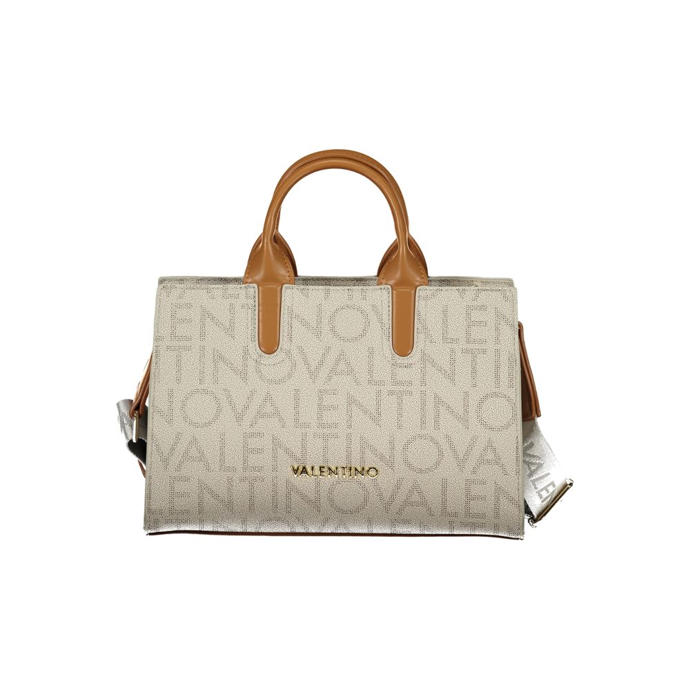 Mario Valentino Beige Polyurethane Women's Bag