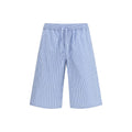 Dolce & Gabbana Blue Cotton Bermuda Shorts