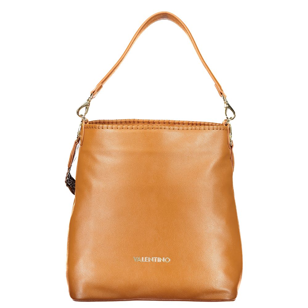 Mario Valentino Brown Polyurethane Women's Bag