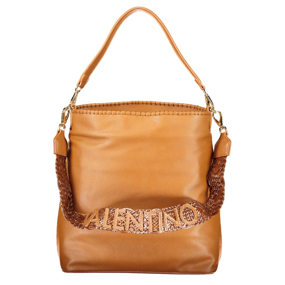 Mario Valentino Brown Polyurethane Women's Bag