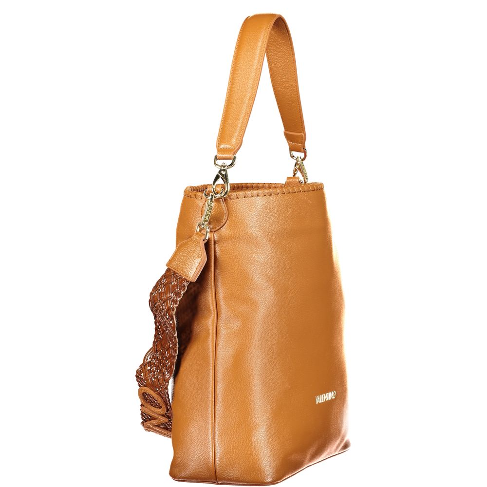Mario Valentino Brown Polyurethane Women's Bag