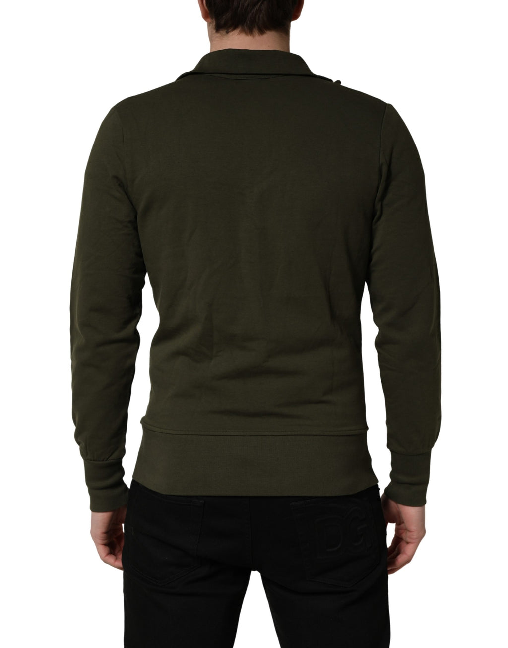 Aeronautica Militare MilitaryGreen HalfZip Sweatshirt Sweater