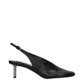 Jil Sander Black Leather High Heel Pumps