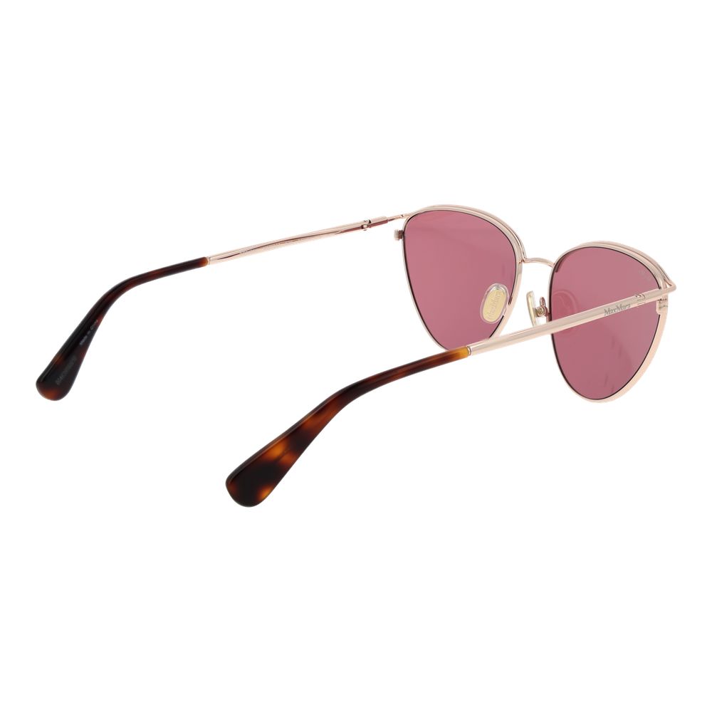 Max Mara Gold Metal Sunglasses