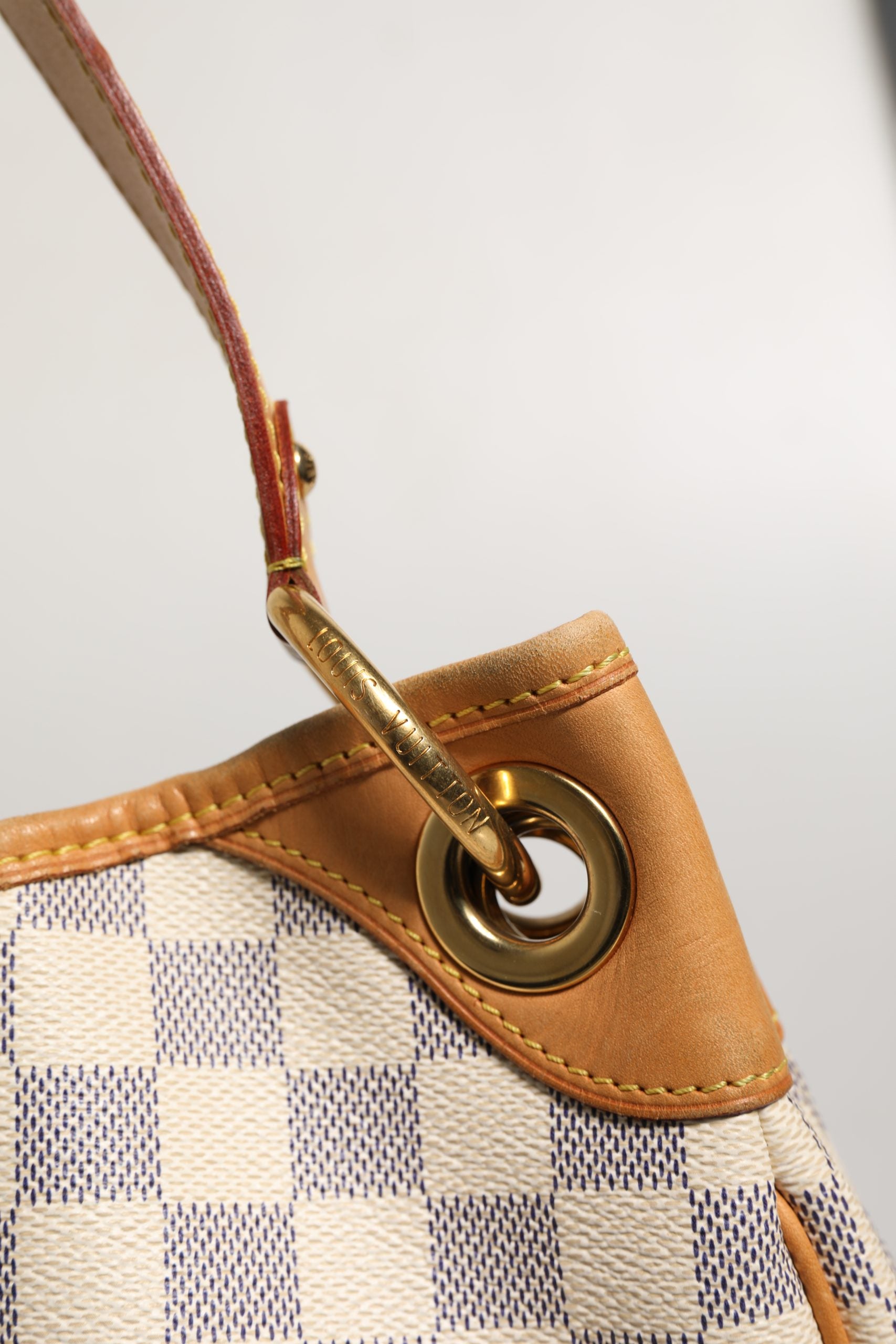 Louis Vuitton Damier Azur Canvas Galliera PM Shoulder Bag