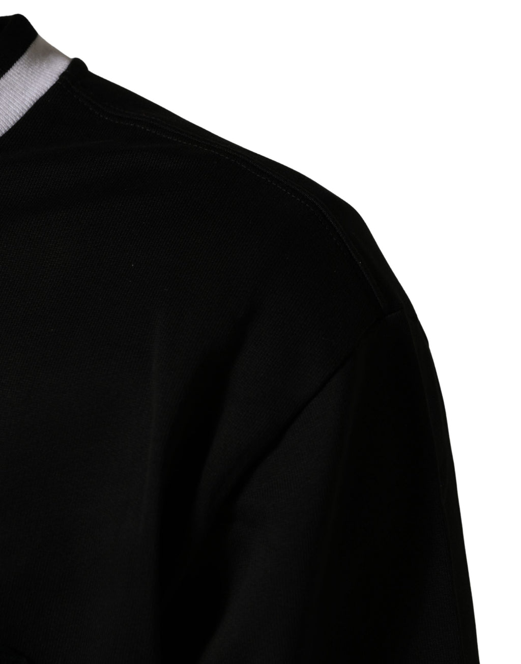 Dolce & Gabbana Black DGLogo Print Cotton Sweatshirt Sweater
