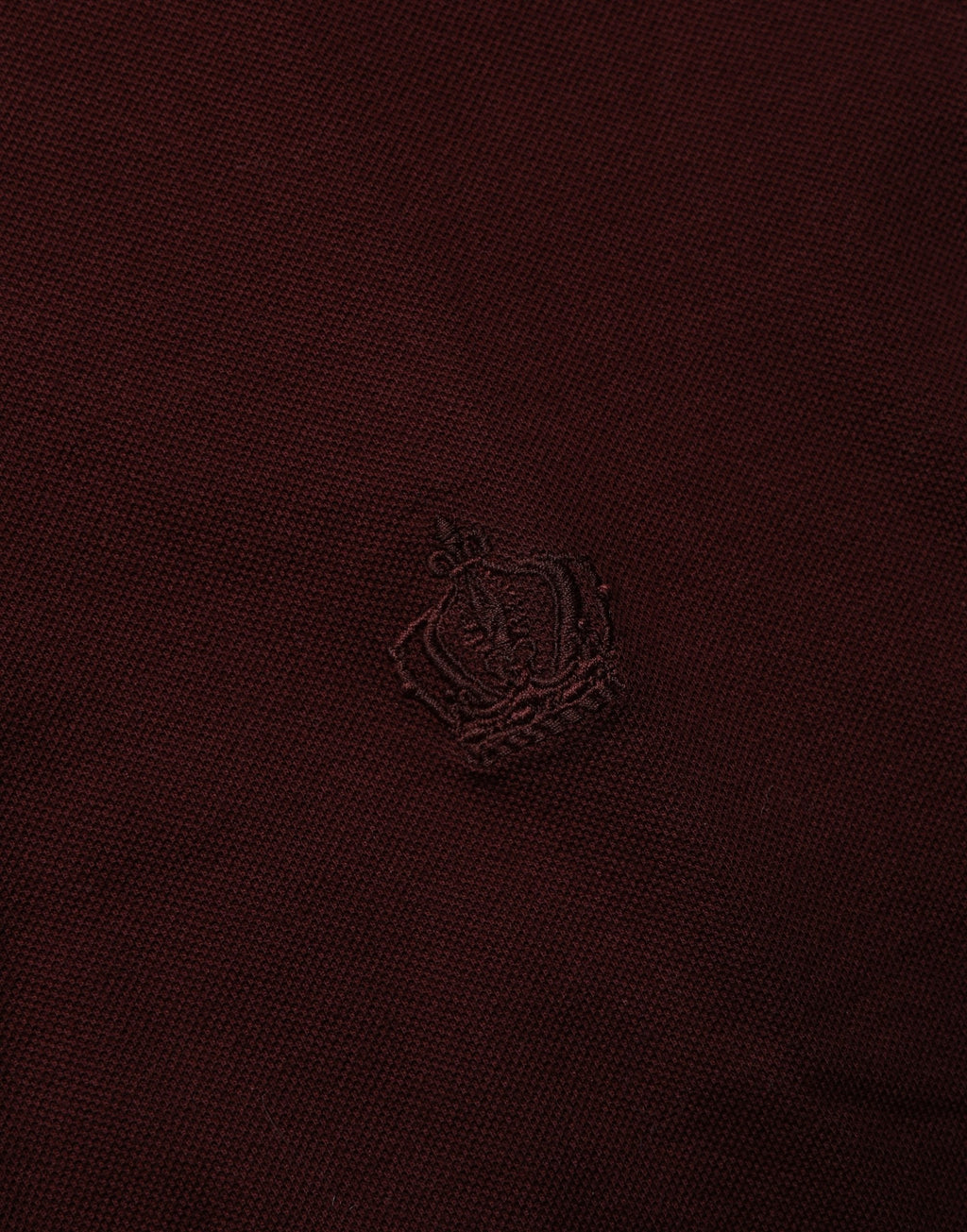 Dolce & Gabbana Maroon Collared Short Sleeves Polo T-shirt