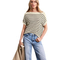 Street One Beige Viscose Sleeveles Sweater
