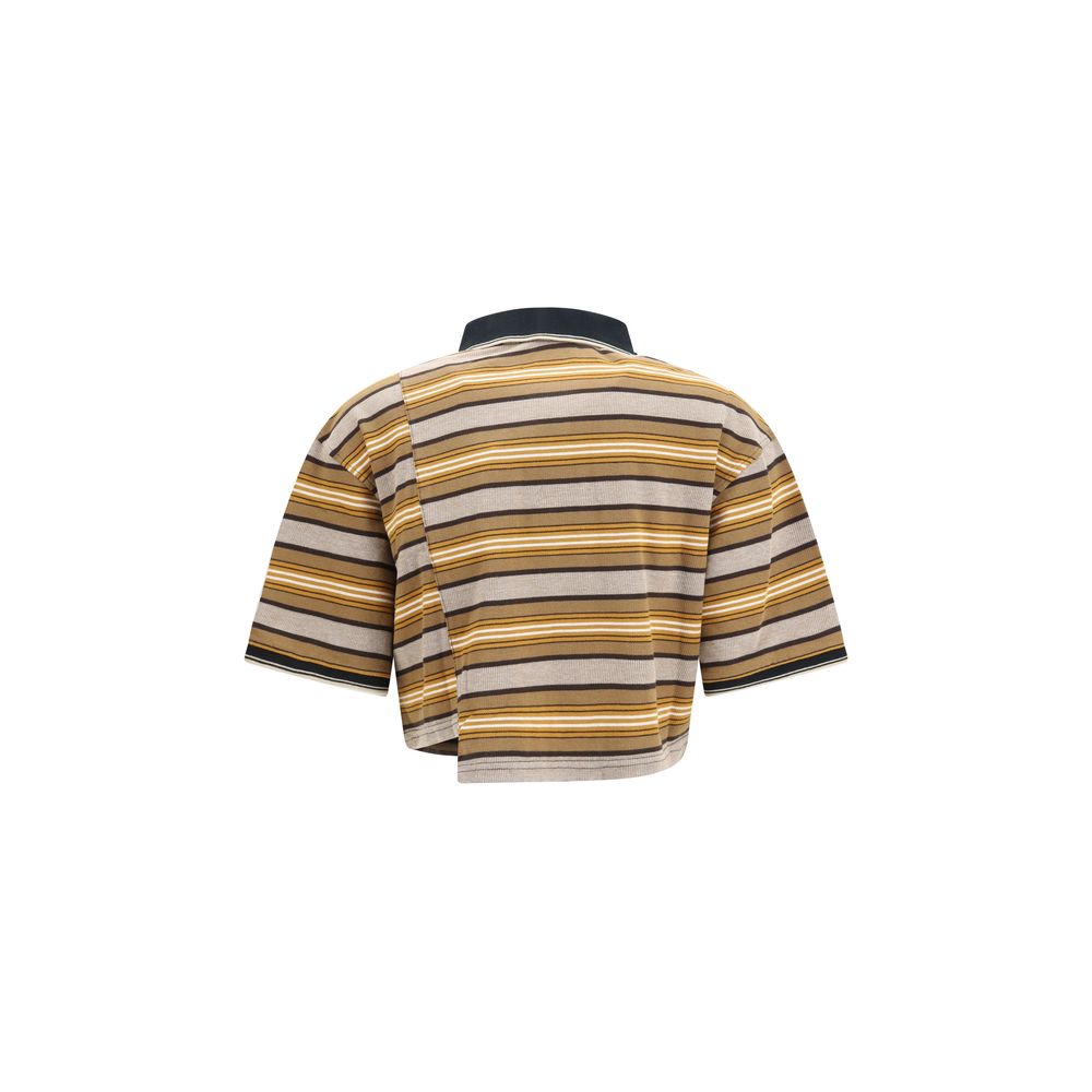 Isabel Marant Étoile Beige Cotton Polo Shirt