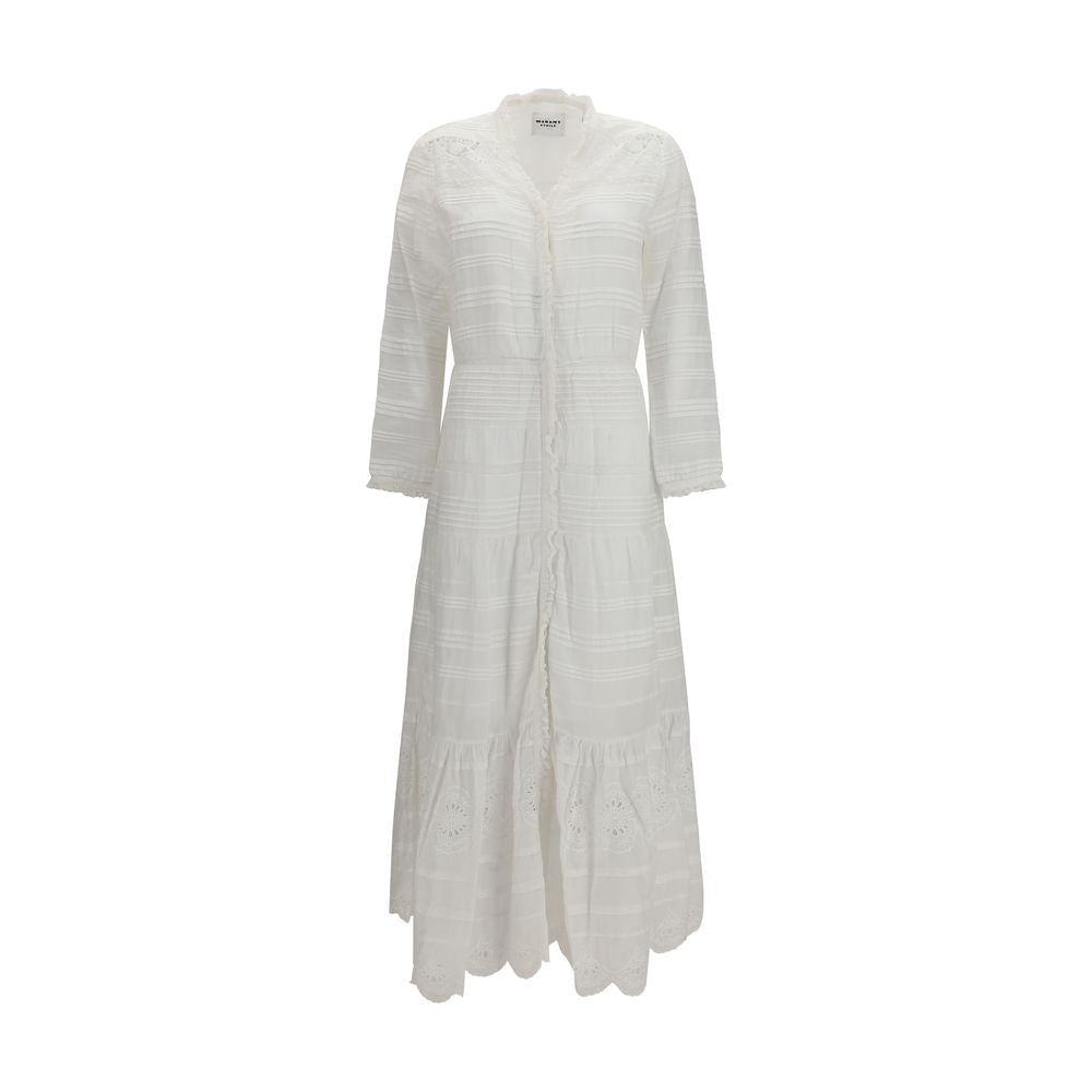 Isabel Marant Étoile White Cotton Casual Dress