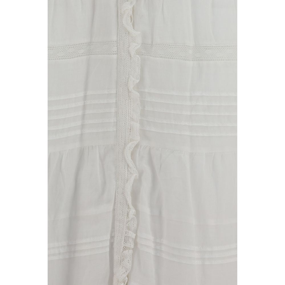 Isabel Marant Étoile White Cotton Casual Dress