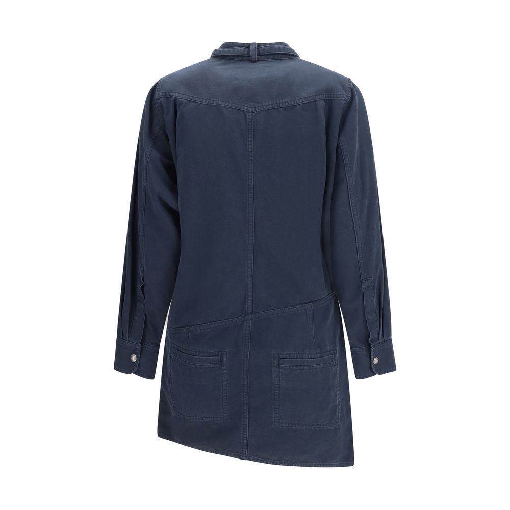 Isabel Marant Étoile Blue Cotton Casual Dress