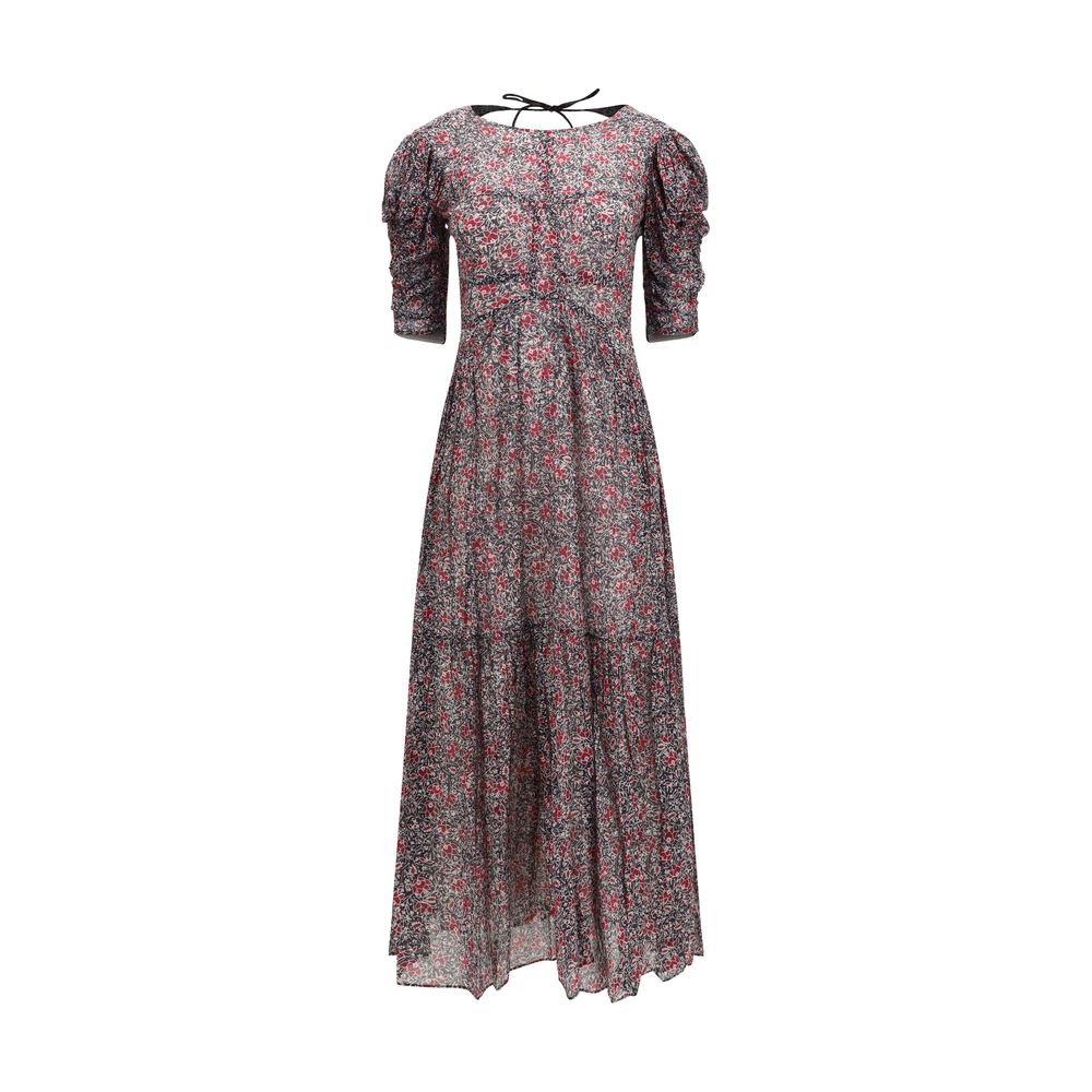 Isabel Marant Étoile Purple Cotton Casual Dress