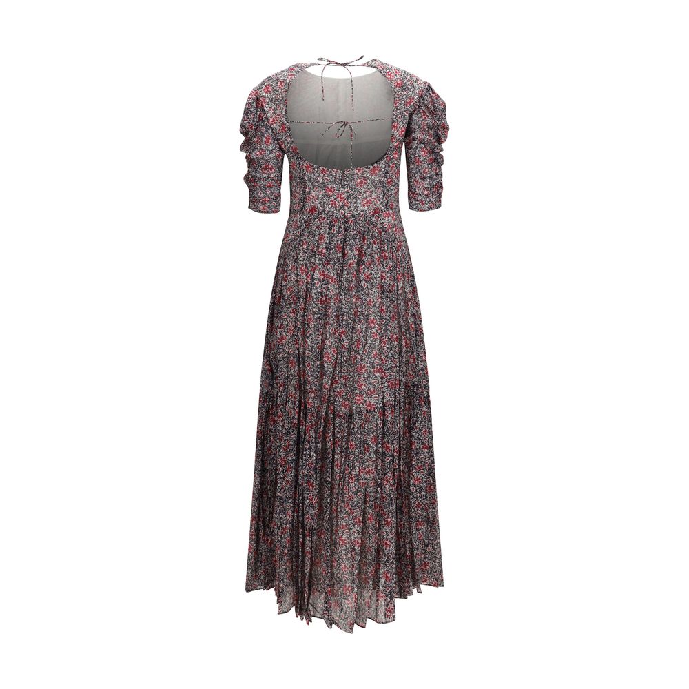 Isabel Marant Étoile Purple Cotton Casual Dress
