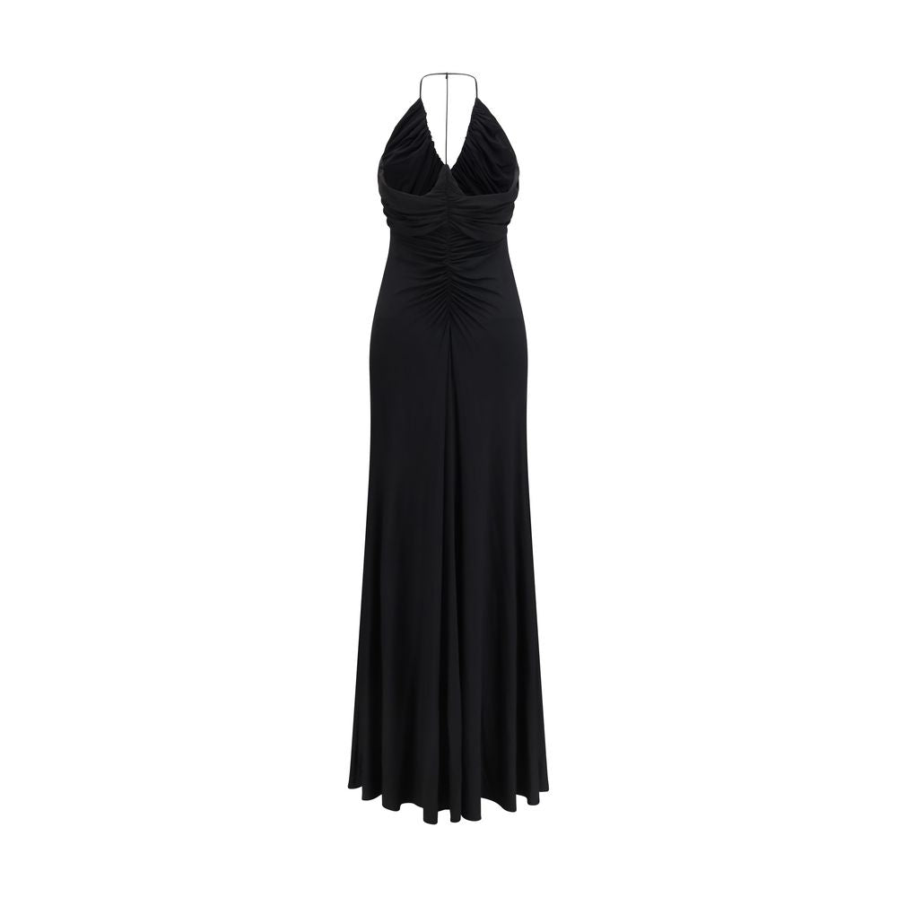 Self-Portrait Black Viscose Cocktail Dress