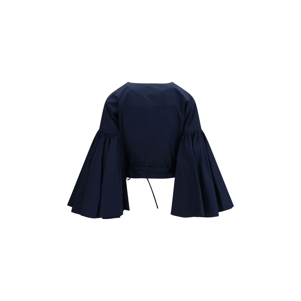 Jacquemus Blue Cotton Shirt