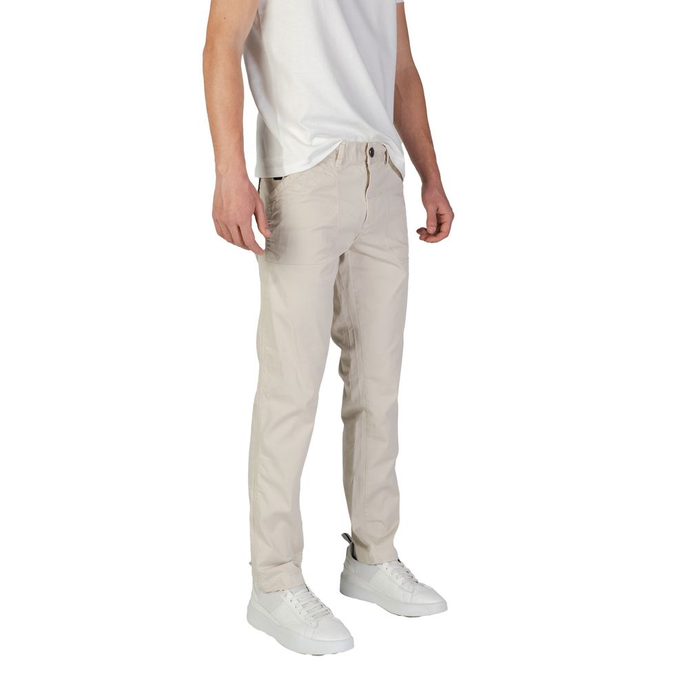 Refrigiwear Beige Cotton Casual Pants