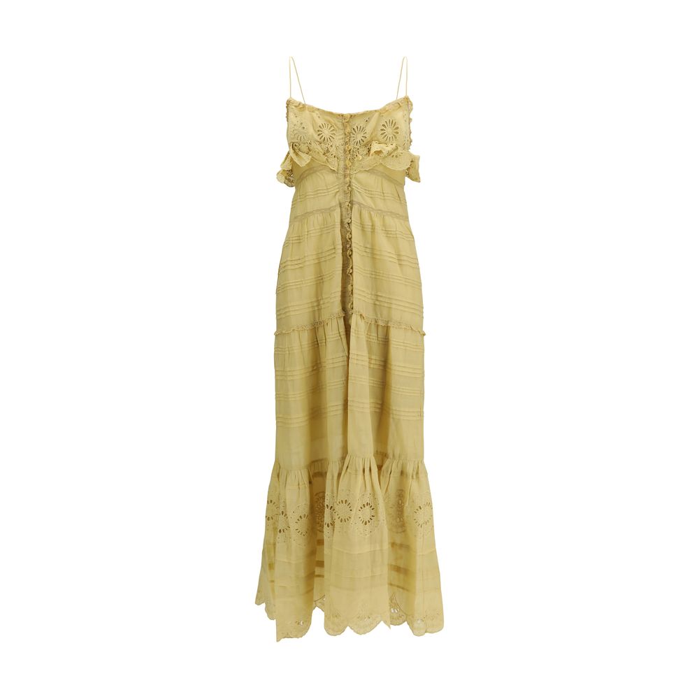 Isabel Marant Étoile Beige Cotton Casual Dress