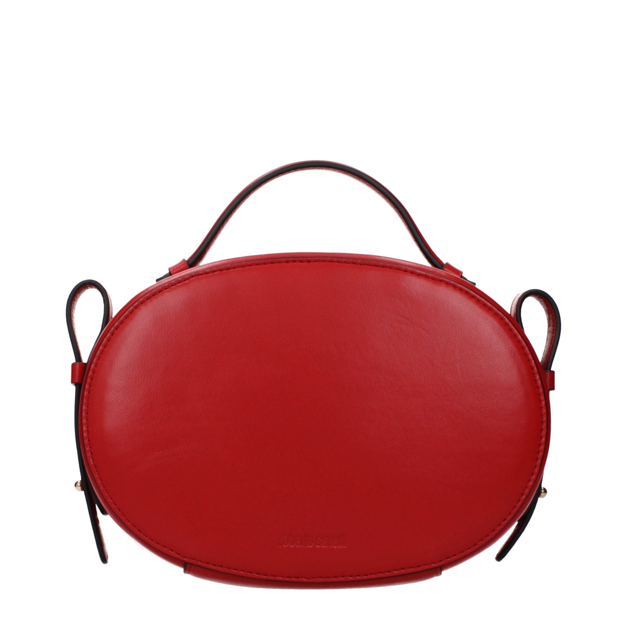 Roberto Cavalli Red Leather Handbag