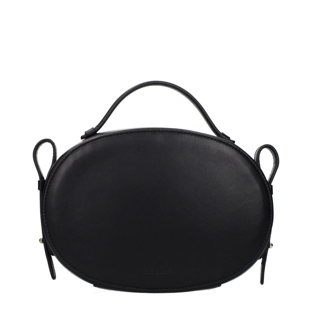 Roberto Cavalli Black Leather Handbag