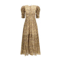 Isabel Marant Étoile Bicolor Cotton Casual Dress