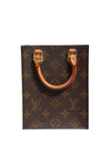 Louis Vuitton Monogram Canvas Petit Sac Plat Bag