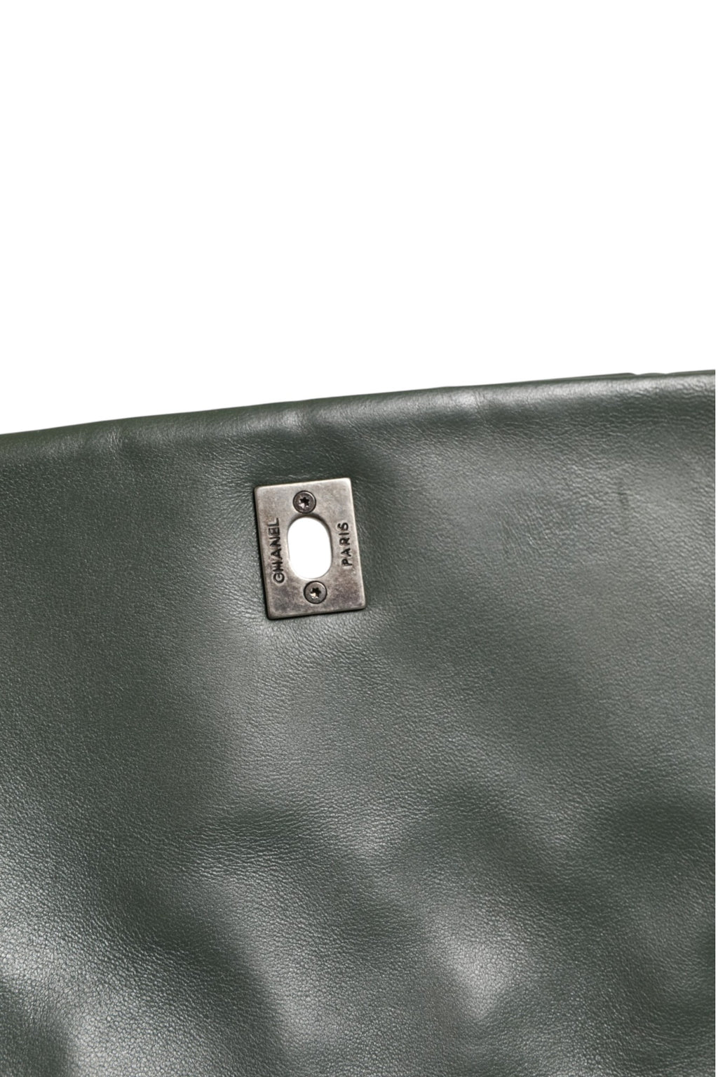 Chanel Quilted Lambskin Leather New Bubble Flap Bag