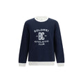Brunello Cucinelli Blue Cotton Sweatshirt