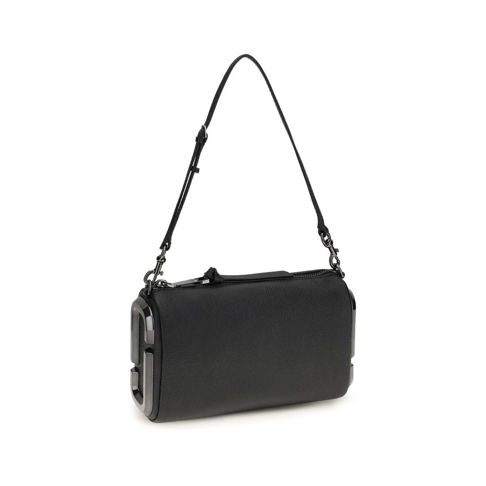 Marc Jacobs Black Calf Leather Bos Taurus Shoulder Bag