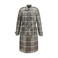 Burberry Brown Polyester Trench Coat