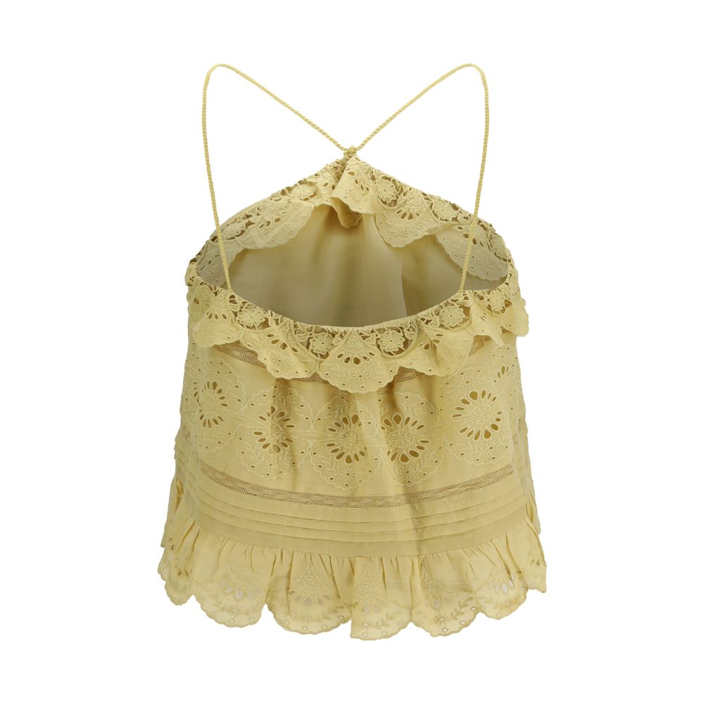 Isabel Marant Étoile Bicolor Polyester Blouse