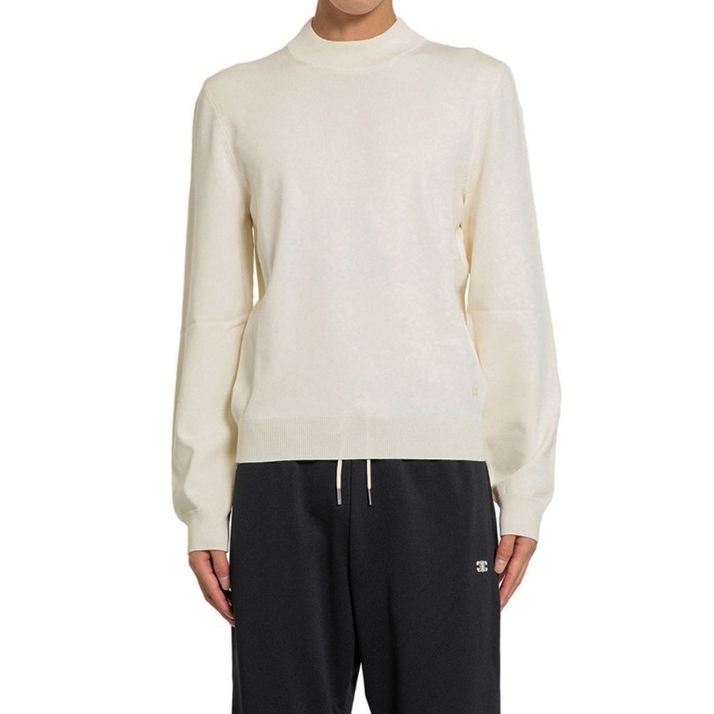 Celine White Elastane Sweatshirt