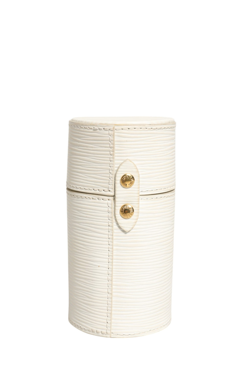Louis Vuitton Travel Case White Epi Leather