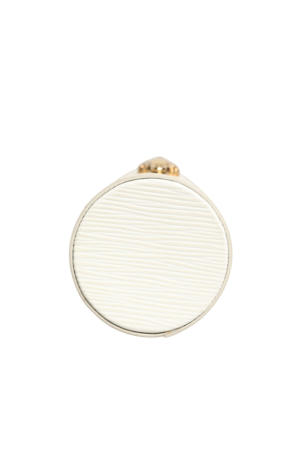 Louis Vuitton Travel Case White Epi Leather