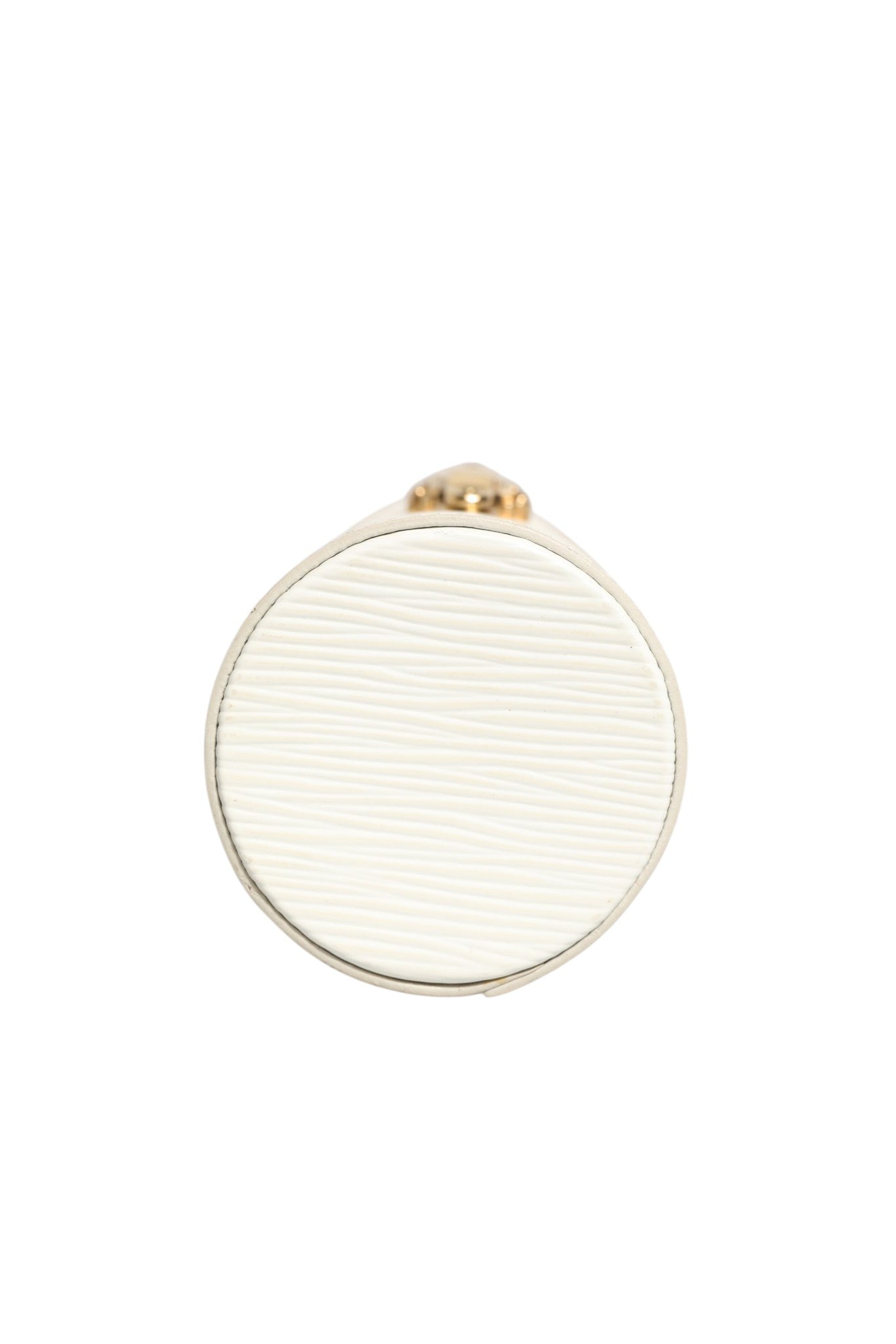Louis Vuitton Travel Case White Epi Leather