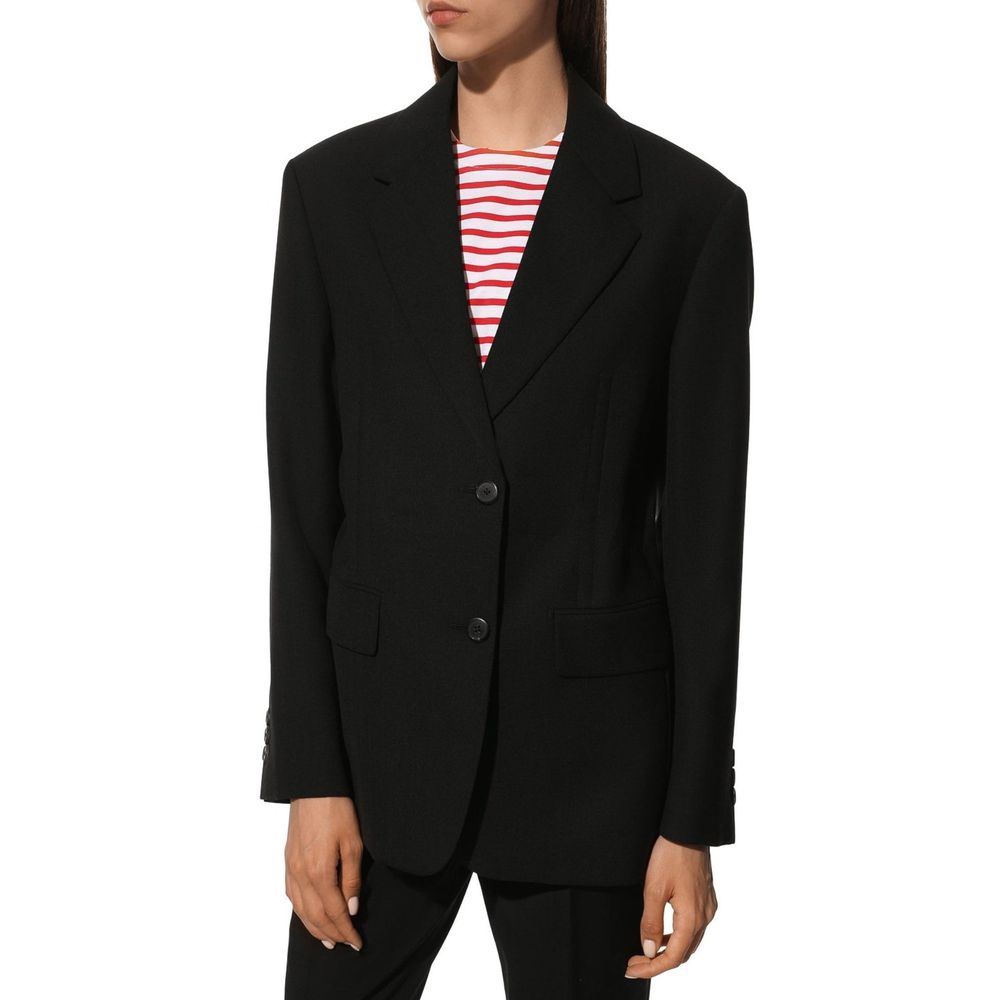 Prada Black Wool Blazer