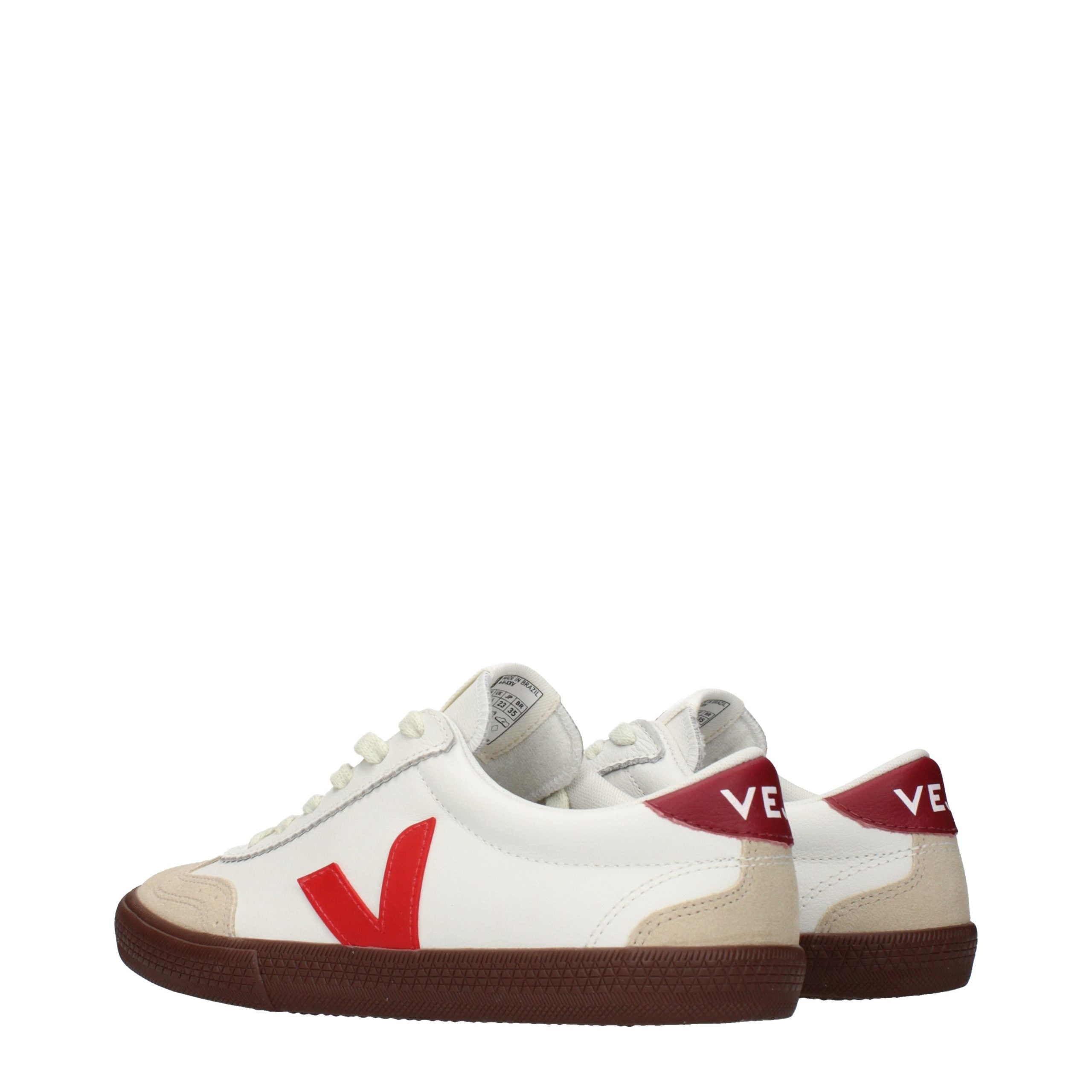 Veja White Leather Sneakers