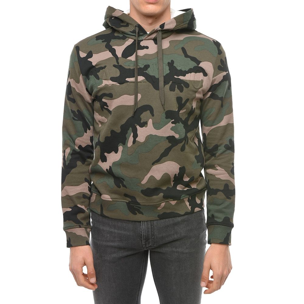 Valentino Garavani Bicolor Cotton Sweatshirt