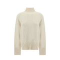 Jil Sander White Silk Sweatshirt