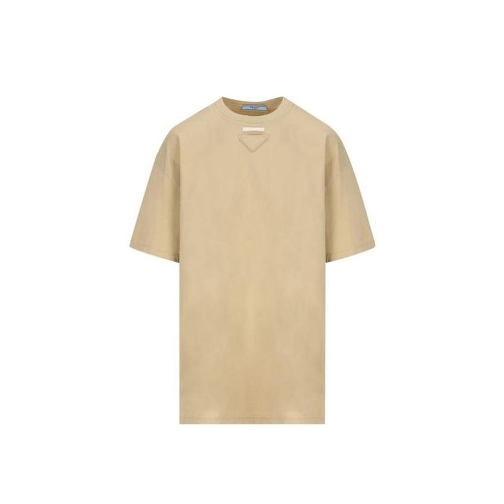 Prada Beige Cotton T-Shirt