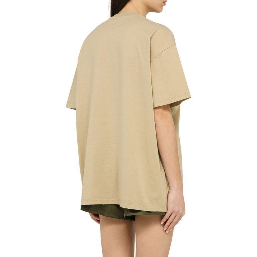 Prada Beige Cotton T-Shirt