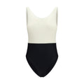 Ami Paris Multicolor Polyamide One-Piece Swimsuit