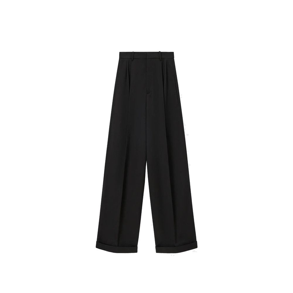 Loewe Black Cotton Casual Pants